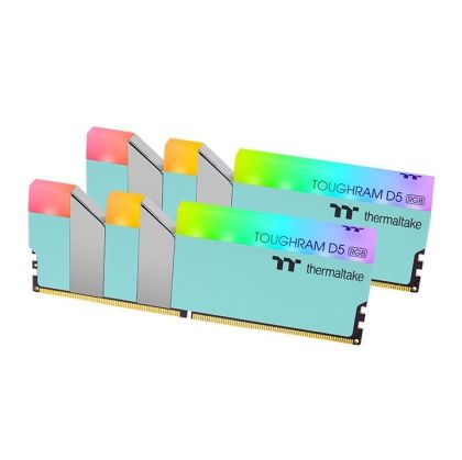 Памет Thermaltake TOUGHRAM RGB 32GB (2x16GB) DDR5 5600MHz U-DIMM Turquoise