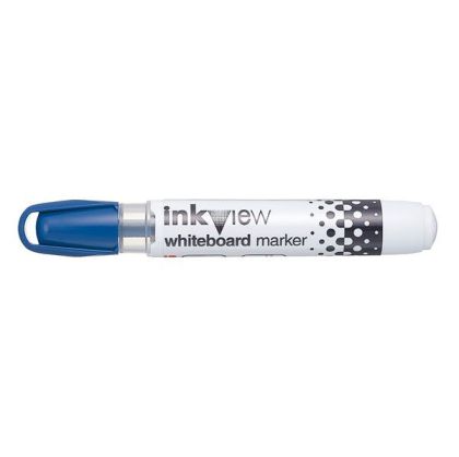 Маркер за бяла дъска Uni InkView PWB-202 Объл връх 1.8-2.2 mm Син