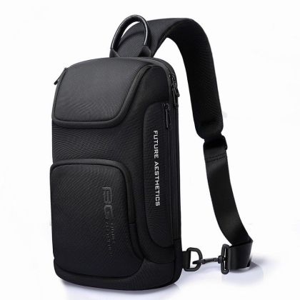 Чанта BANGE Crossbody DX Black 5 джоба, 6 l