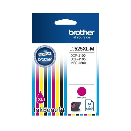 Консуматив Brother LC-525 XL Magenta Ink Cartridge High Yield