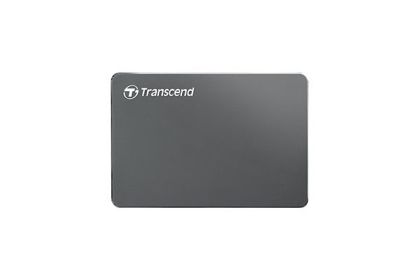 Твърд диск Transcend 1TB, 2.5" Portable HDD, StoreJet M3, Iron Gray, Slim