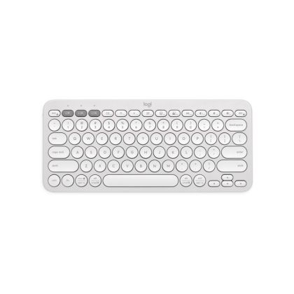 Клавиатура Logitech Pebble Keys 2 K380s - TONAL WHITE - US INT'L - BT - N/A - INTNL-973 - UNIVERSAL