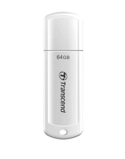 Памет Transcend 64GB, USB3.1, Pen Drive, Classic, White