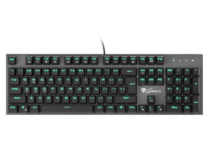 Клавиатура Genesis Mechanical Gaming Keyboard Thor 300 Green Backlight Outemu Blue Switch Us Layout