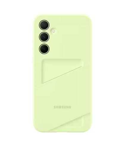 Калъф Samsung A35 Card Slot Case Lime