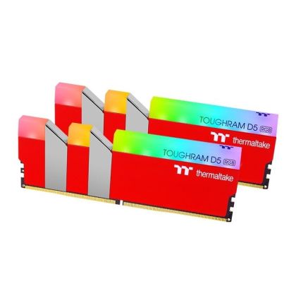 Памет Thermaltake TOUGHRAM RGB 32GB (2x16GB) DDR5 5600MHz U-DIMM Racing Red