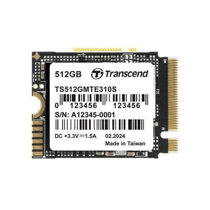 Твърд диск Transcend 512GB, M.2 2230, PCIe Gen4x4, NVMe, 3D TLC, DRAM-less