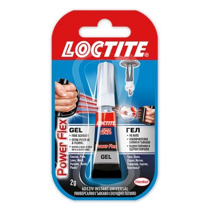 Лепило Loctite Super Bond Power Flex Gel Моментно 2 g в блистер