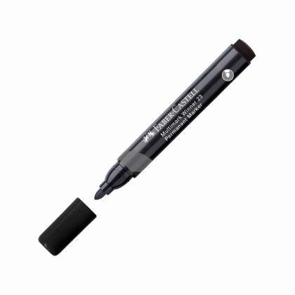 Перманентен маркер Faber-Castell Multimark Winner 23 Объл връх 2.8 mm Черен