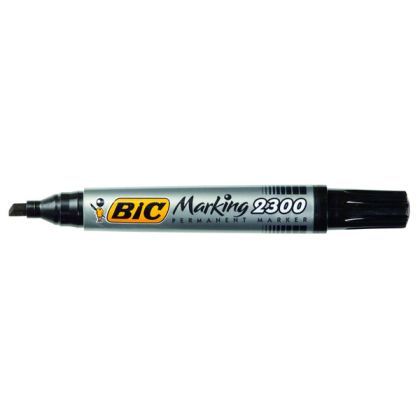 Перманентен маркер Bic 2300 Скосен връх 3.1-5.3 mm Черен