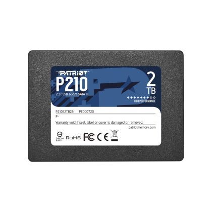 Твърд диск Patriot P210 2TB SATA3 2.5