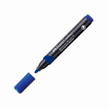 Перманентен маркер Faber-Castell Multimark Winner 23 Объл връх 2.8 mm Син