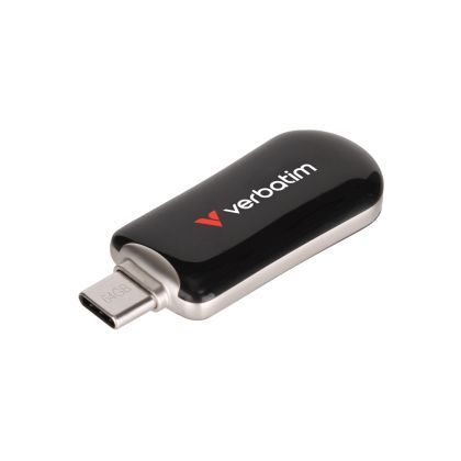 Памет Verbatim Plectra USB-C Flash Drive Black 64GB