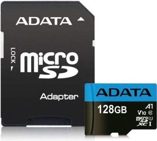 Памет Adata 128GB MicroSDXC UHS-I CLASS10 A1 (1 adapter)