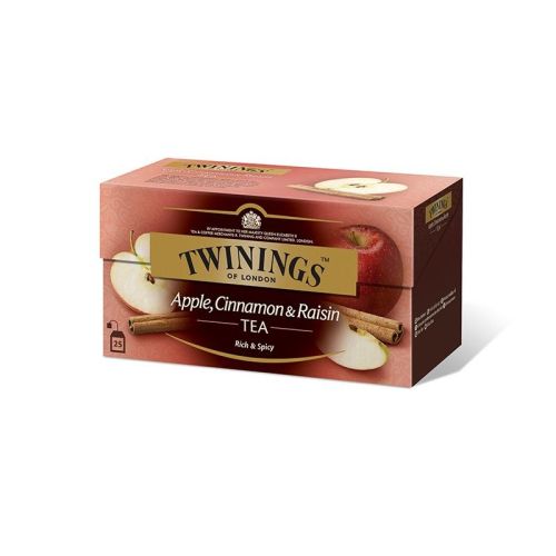 Чай Twinings Черен с ябълка, канела и стафиди