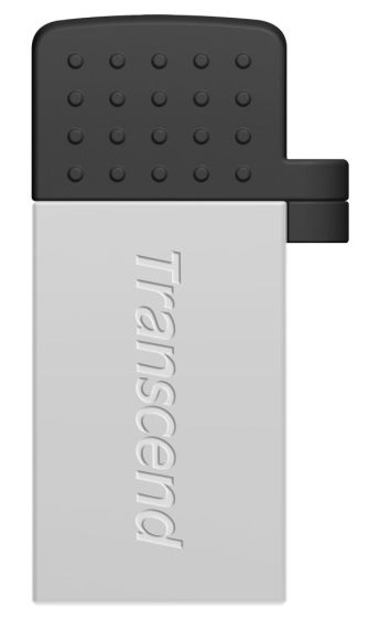 Памет Transcend 64GB, JETFLASH 380, OTG, USB2.0, Silver