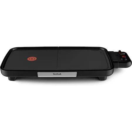 Барбекю Tefal CB641810, Plancha Booster, 2200 W, Power Boost, Adjustable thermostat, Non-stick surface Tefal Resist +, Thermospot indicator, Black