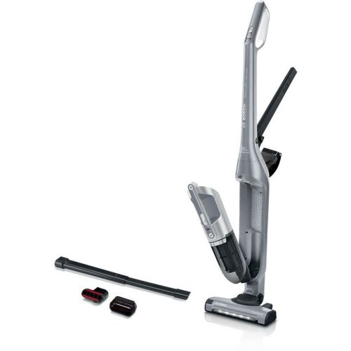Прахосмукачка Bosch BCH3K2301, Cordless Handstick Vacuum cleaner 2 in 1 Flexxo Gen2 23Vmax, Serie 4, built-in accessories, Silver