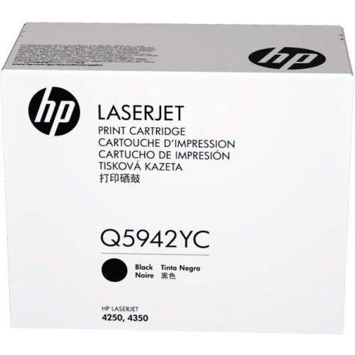 Консуматив HP LaserJet Q5942A Black Print Cartridge with Smart Printing Technology