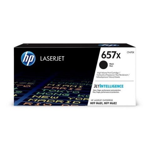 Консуматив HP 657X High Yield Black Original LaserJet Toner Cartridge (CF470X)