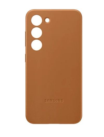 Калъф Samsung S23 S911 Leather Cover, Camel