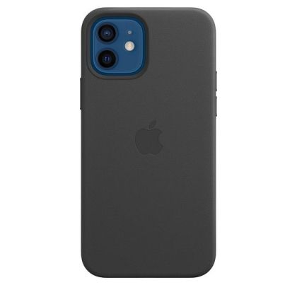 Калъф Apple iPhone 12/12 Pro Leather Case with MagSafe - Black