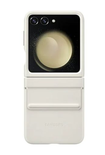 Калъф Samsung F731 Flip5 Flap ECO-Leather Case Cream