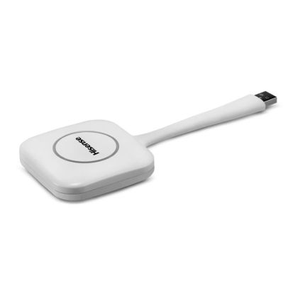 Адаптер HISENSE Wireless screen transmission dongle connects to the USB - Type-A port of a device and transmits the on-screen content to the Digital Whiteboard