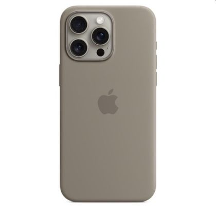 Калъф Apple iPhone 15 Pro Max Silicone Case with MagSafe - Clay
