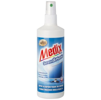Почистващ универсален препарат Medix Expert Screen&Plastic Спрей 200 ml