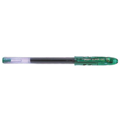 Гел химикалка Pilot Super Gel 0.7 mm Зелена