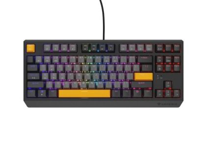 Клавиатура Genesis Gaming Keyboard Thor 230 TKL Anchor Gray Negative US RGB Mechanical Outemu Red