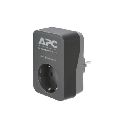 Филтър APC Essential SurgeArrest 1 Outlet Black 230V Germany