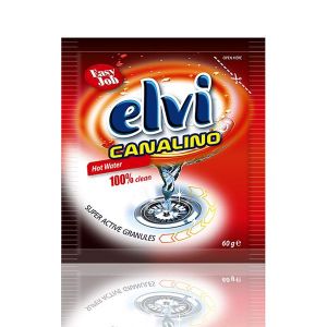 Гранули за отпушване на канали Elvi Canalino За топла вода, 60 g