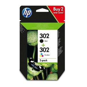 Консуматив HP 302 2-pack Black/Tri-color Original Ink Cartridges