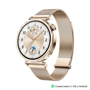 Часовник Huawei Watch GT5 Jana-B19M + Huawei FreeBuds 5i Ceramic White