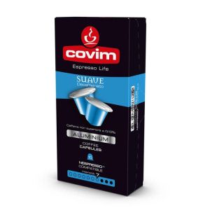 Кафе капсула Covim Alluminium Suave 10 бр., съвместими с Nespresso