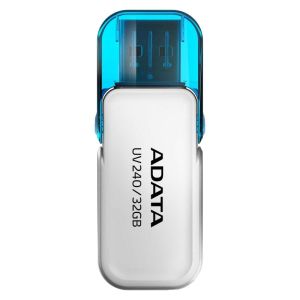 Памет ADATA UV240 32GB USB 2.0 White