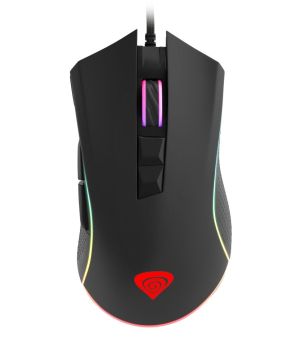 Мишка Genesis Gaming Mouse Krypton 770 12000Dpi Optical With Software Rgb Illuminated Black