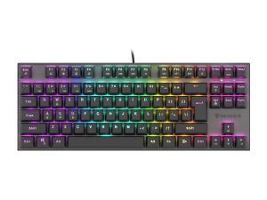 Клавиатура Genesis Mechanical Gaming Keyboard Thor 303 TKL RGB Backlight Red Switch US Layout Black