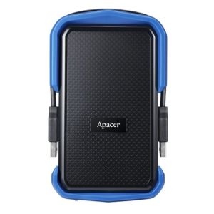 Твърд диск Apacer AC631, 2TB 2.5" SATA HDD USB 3.2 Military-Grade Shockproof Portable Hard Drive