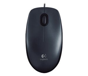 Мишка Logitech Mouse M100 Grey, EER Orient Packaging