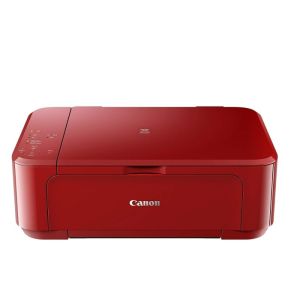 Мастилоструйно многофункционално устройство Canon PIXMA MG3650S All-In-One, Red + Canon Photo Cube and Frame + PP-201 5x5” Photo Paper Plus Glossy II (40 sheets) - Creative Pack, Pink