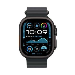 Часовник Apple Watch Ultra2 v2 Cellular 49mm Black Titanium Case with Black Ocean Band