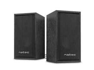 Тонколони Natec Speakers Panther 6W RMS 2.0 USB Black