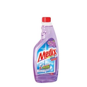 Почистващ препарат за прозорци Medix Glass Пълнител 500 ml Lilac