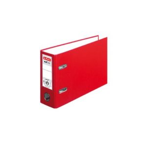 Класьор Herlitz Max File Банков, PP, A5 8 cm Червен