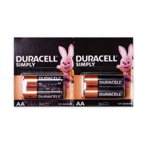 Батерия Duracell R06/AA Алкална, 1.5V, 4 бр.