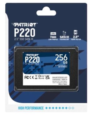 Твърд диск Patriot P220 256GB SATA3 2.5