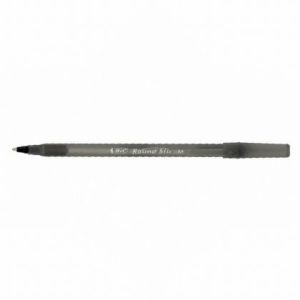 Химикалка Bic Round Stic 0.4 mm Черна